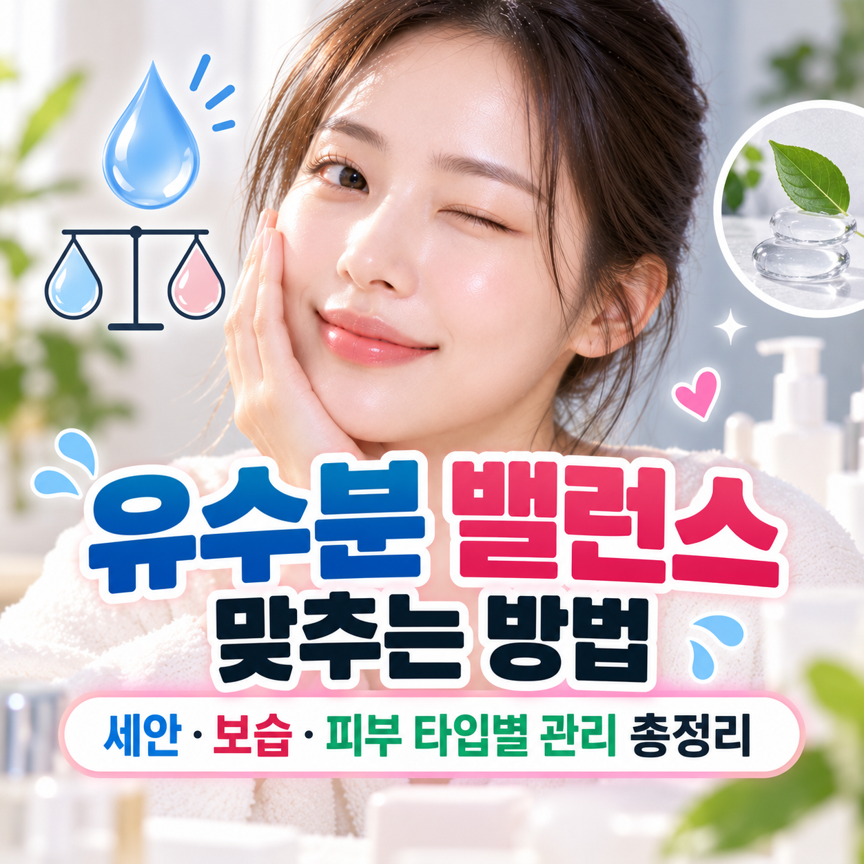 유수분 밸런스 맞추는 방법