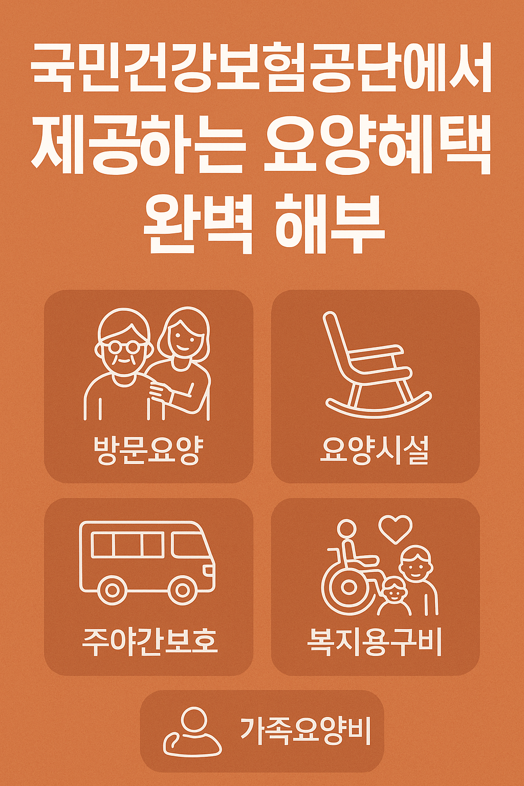 국민건강보험공단에서 제공하는 요양 혜택 완벽 해부