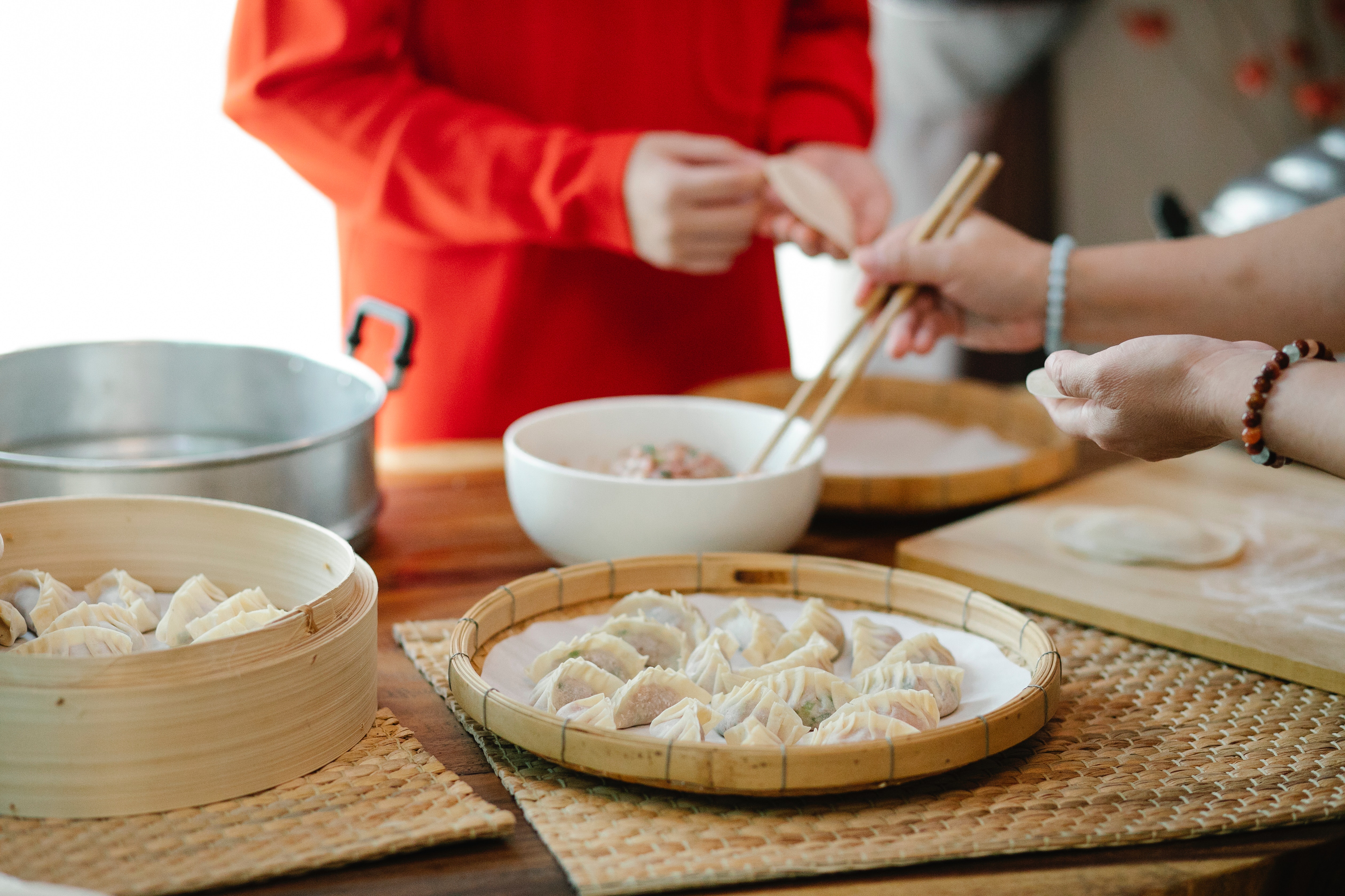 라이스페이퍼 딤섬 만두 요리 다이어트