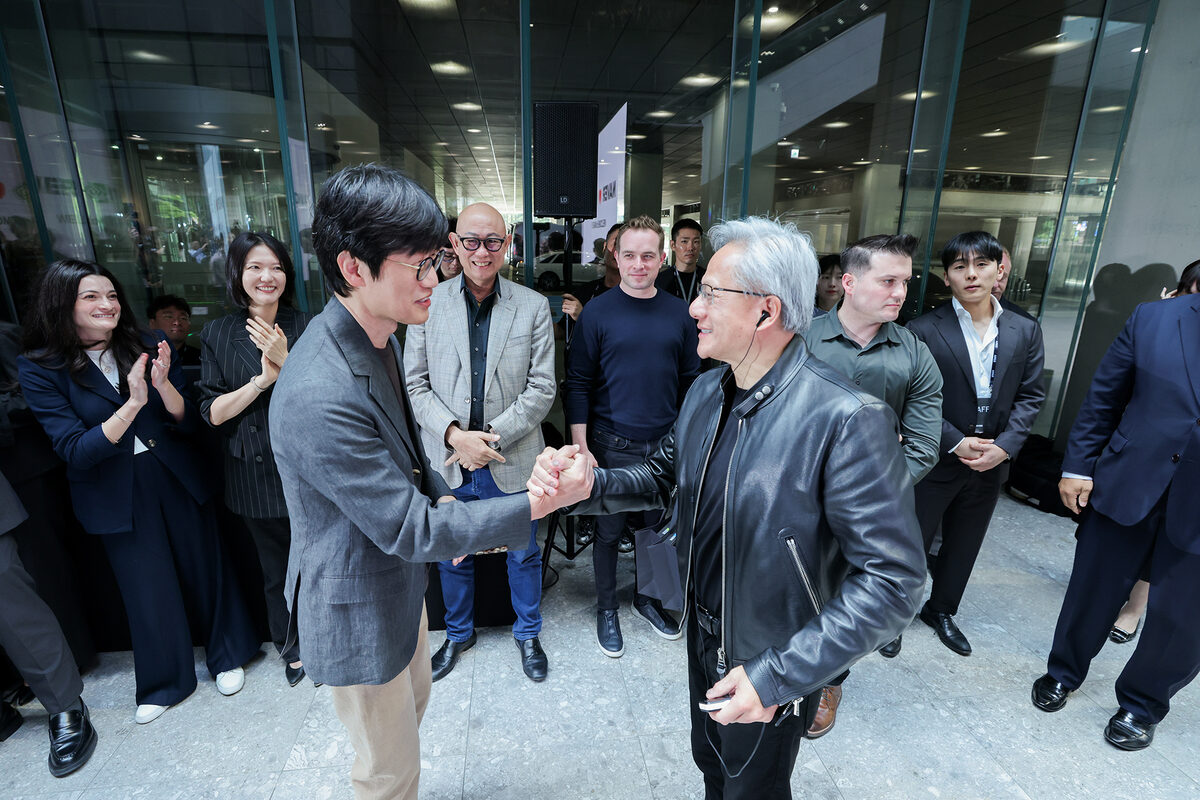 네이버와 엔비디아 AI 팩토리 협력 공식 이미지