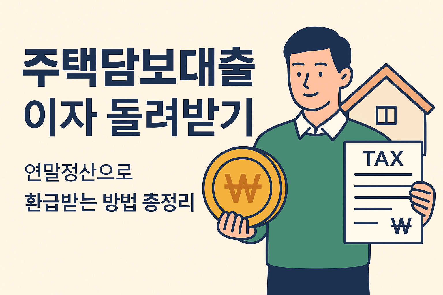 최대 2천만 원 돌려받는 주택담보대출 이자 공제 신청법