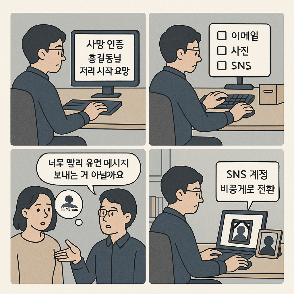 디지털 장의사의 하루: 죽음 이후를 설계하는 일의 실제