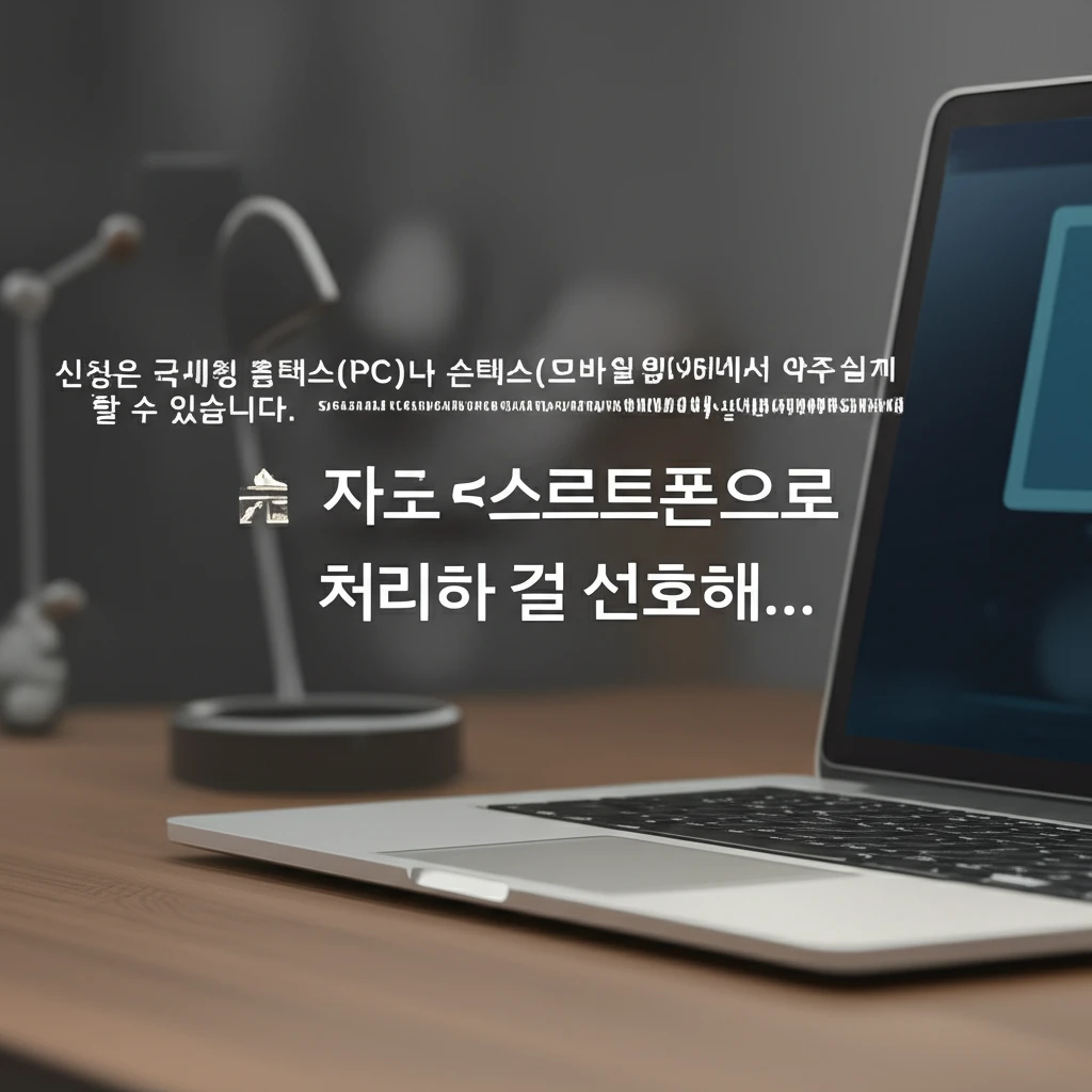 모바일 손택스 국세 전자고지 신청과 ..
