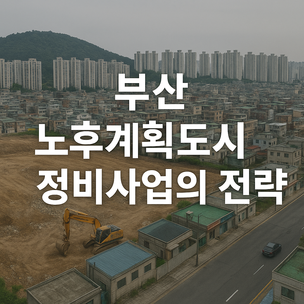 부산노후계획도시정비사업의 전략
