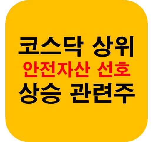코스닥 상승률 상위