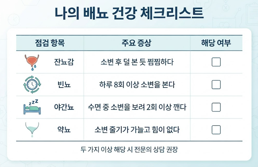 남자 잔뇨증