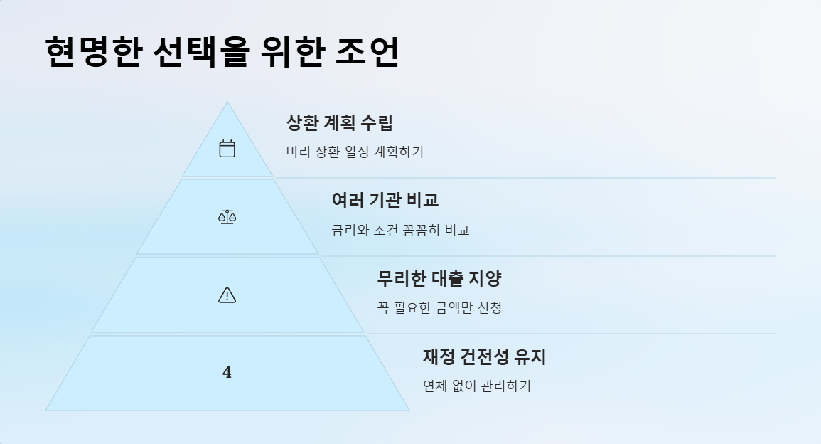 현명한 선택을 위한 조언