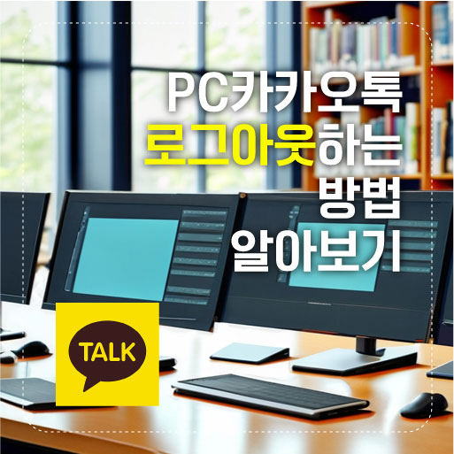 PC 카카오톡 로그아웃