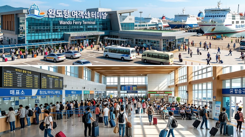 완도항