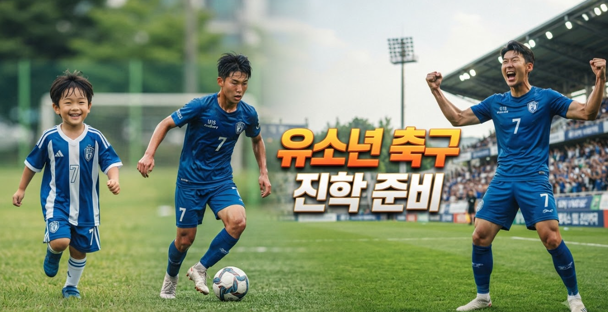 유소년 축구 진학 준비