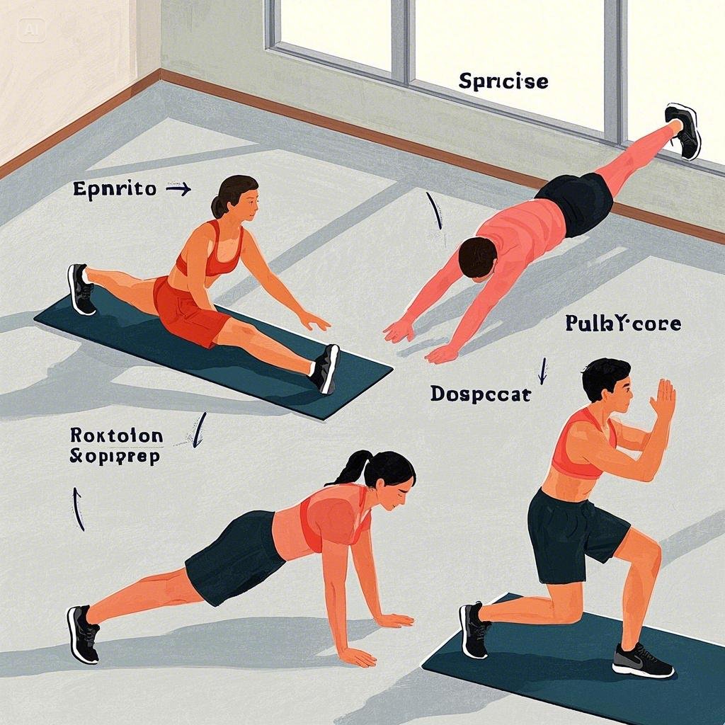 실내 운동 리스트