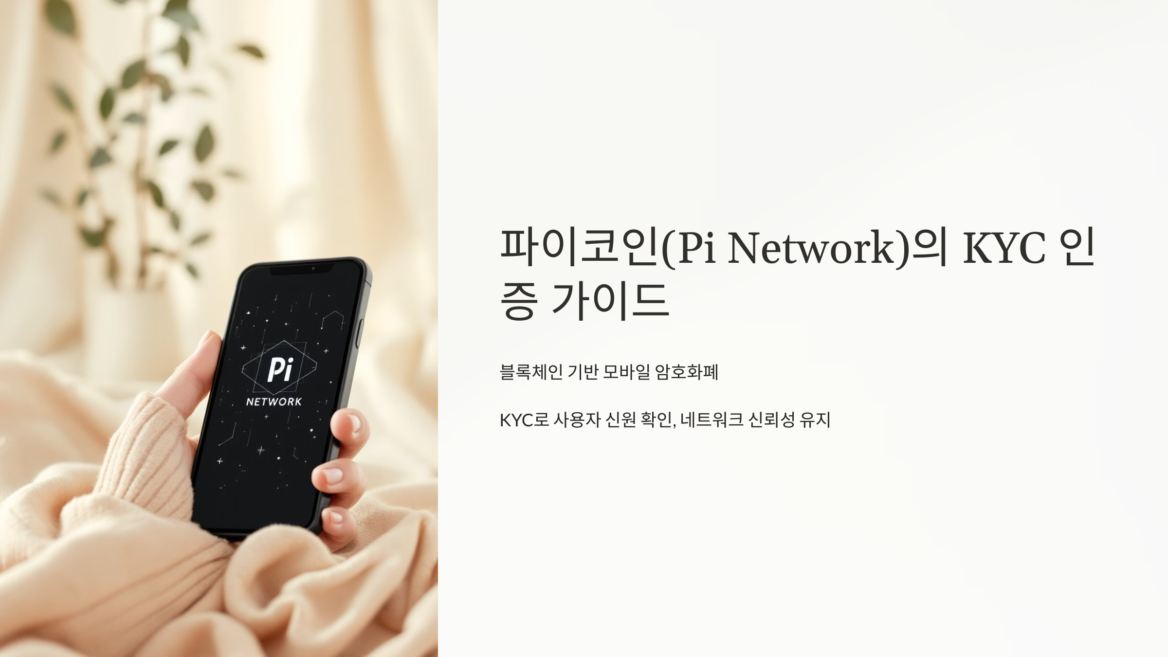 파이코인 KYC 인증방법 쉽게 따라하기