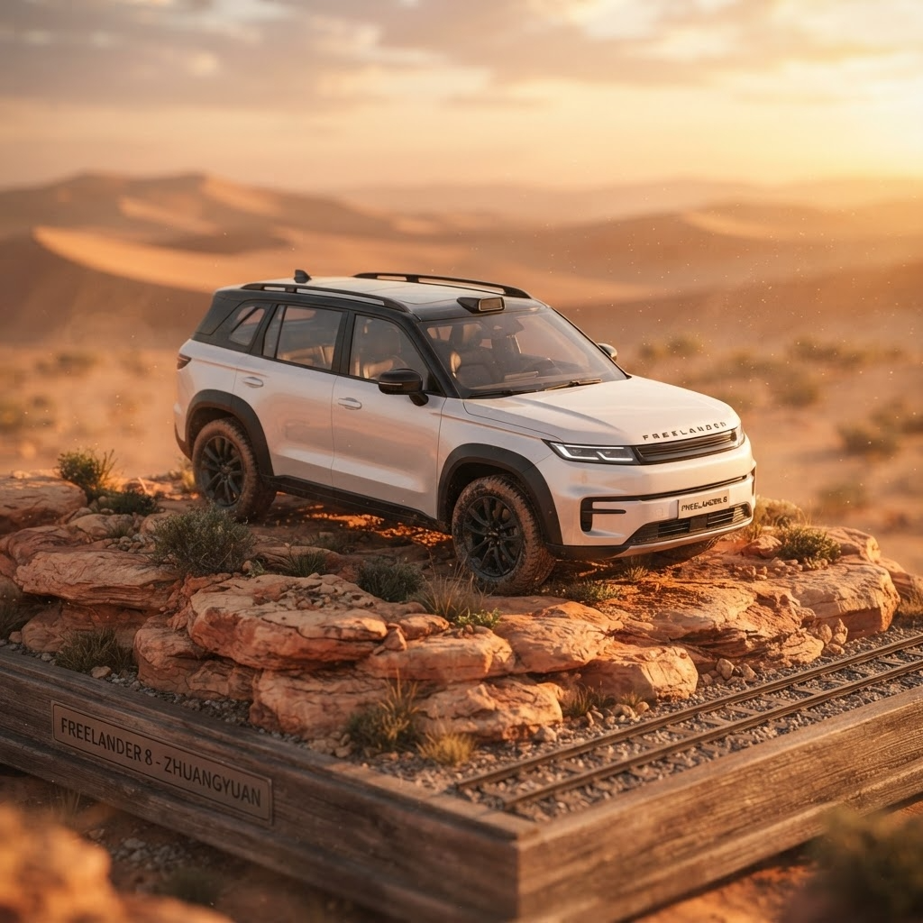 2026 프리랜더 8 EREV 체리 JLR 합작 풀사이즈 SUV