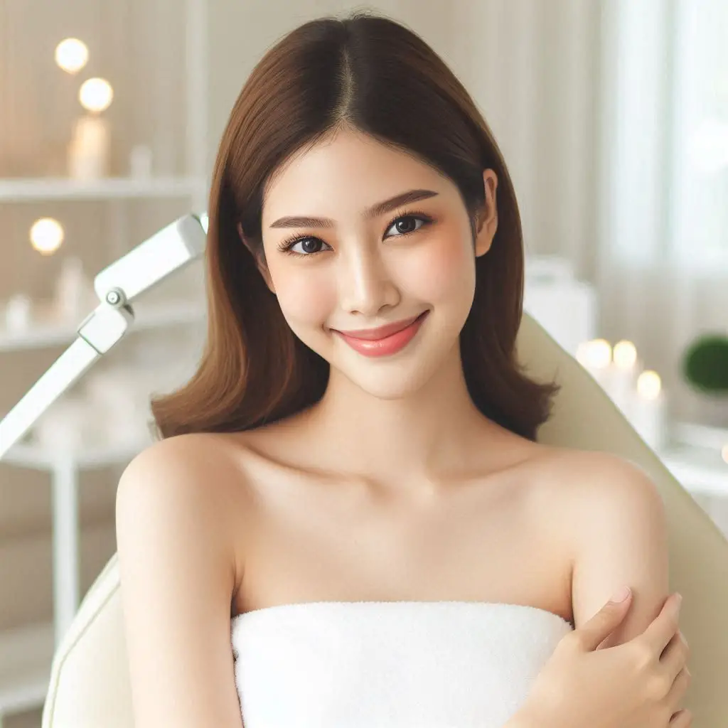 피부,체형관리 샵 배경