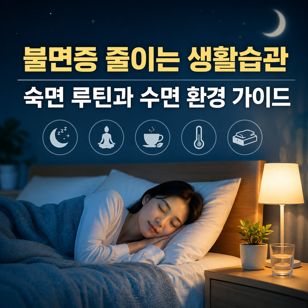 불면증 줄이는 생활습관