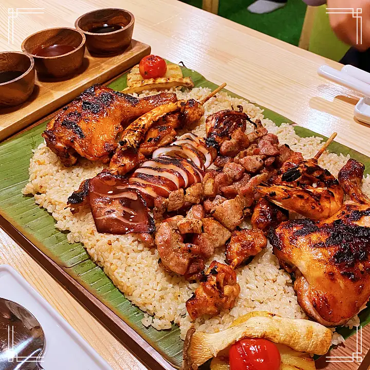 네모세모 강릉 맛집 필리핀 스타일 튀김 족발 스페셜 살로살로 바베큐 BBQ 맛있는 가게