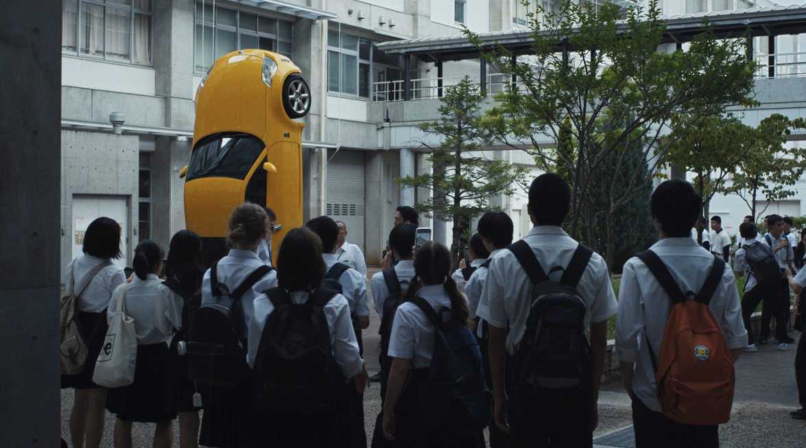 영화 해피엔드(2025) AI 감시 사회 속 청춘의 우정&amp;#44; 쿠키영상 상영정보 (이미지 : 네이버무비)