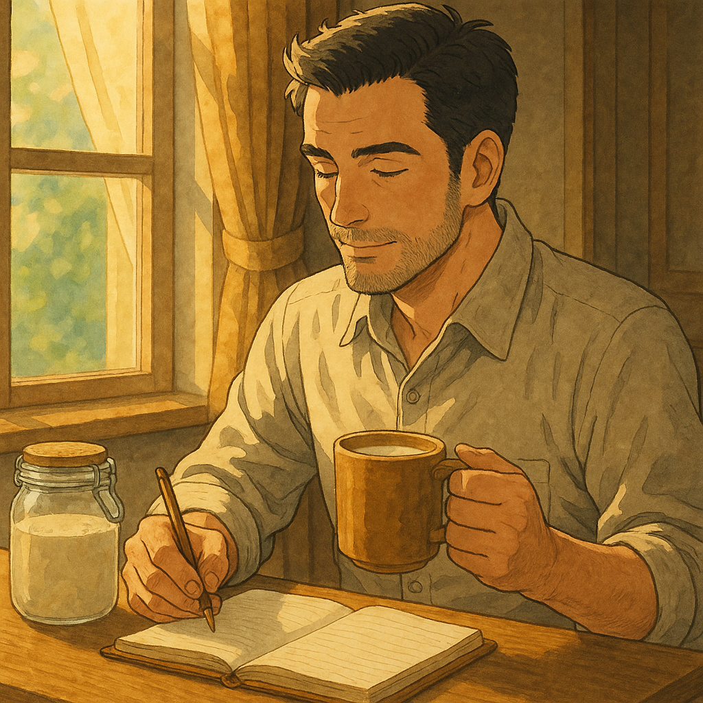 “하루의 시작, 리듬을 회복하는 의식”