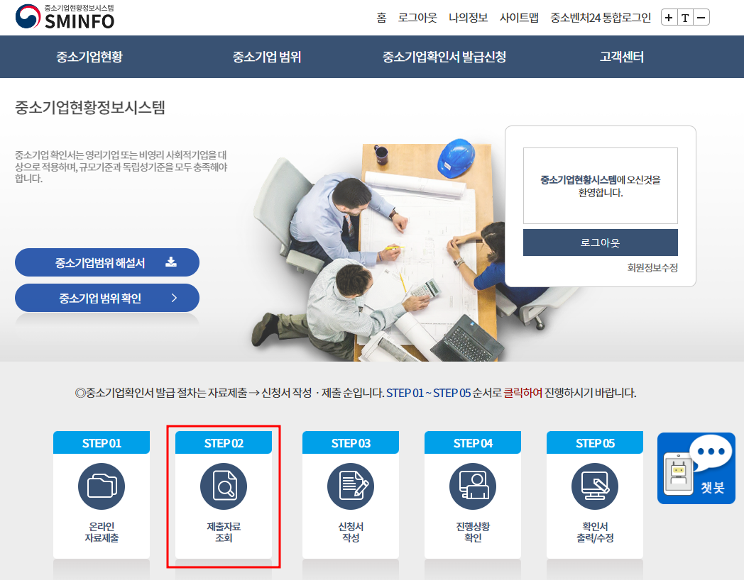 중소기업확인서