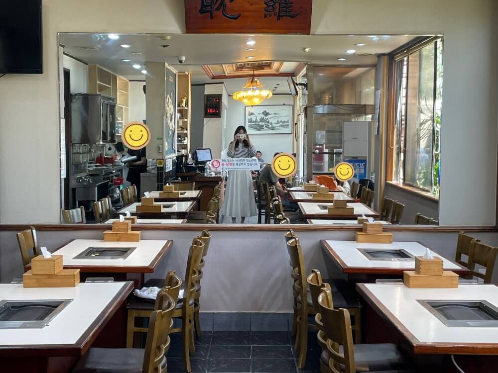 제주 도민맛집 탐라가든 - 1층 홀좌석