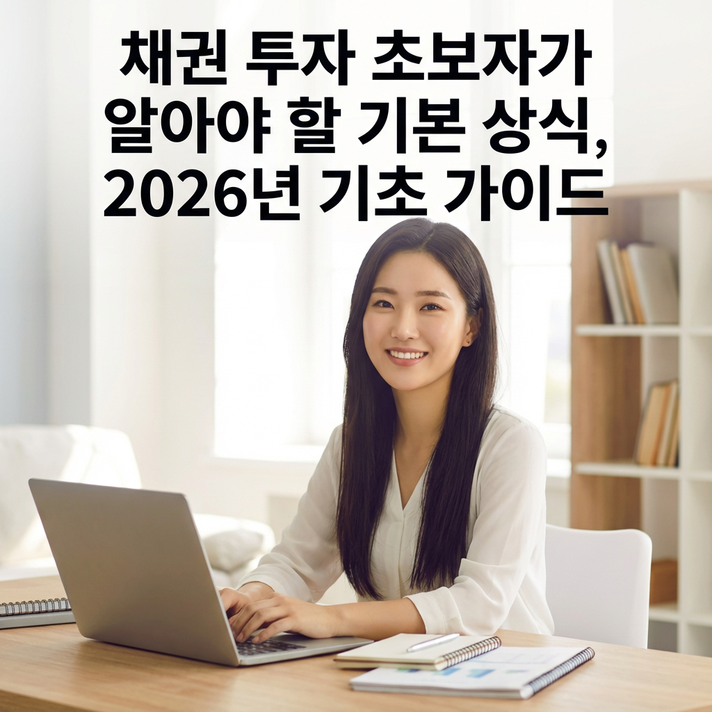 채권 투자 초보자가 알아야 할 기본 상식 | 2026년 기초 가이드