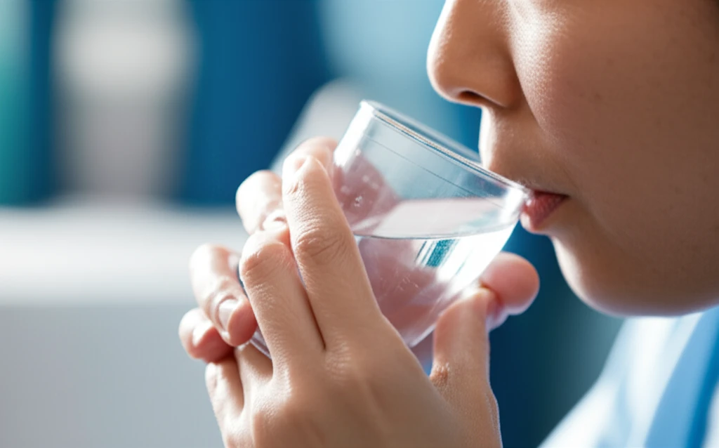 위내시경 주의사항 금식 시간표: 고형..