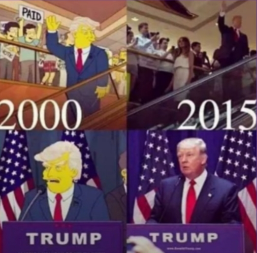 트럼프 대통령 당선 예언