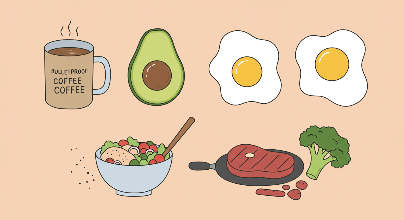 케토제닉 다이어트의 구조와 식단 구성