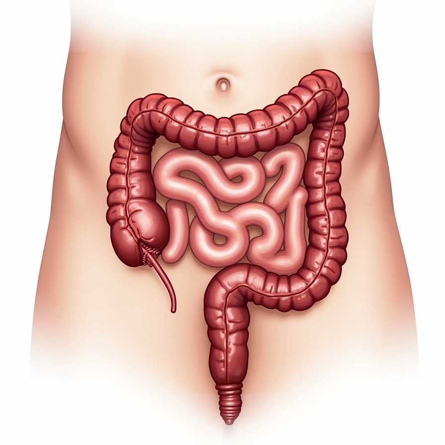 인체 내 장의 모습