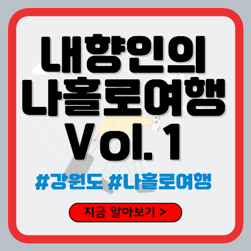 내향인 나홀로 여행
