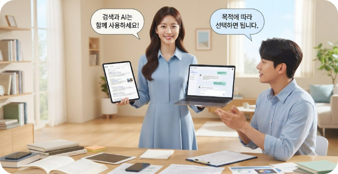 검색과 AI, 무엇이 다를까?