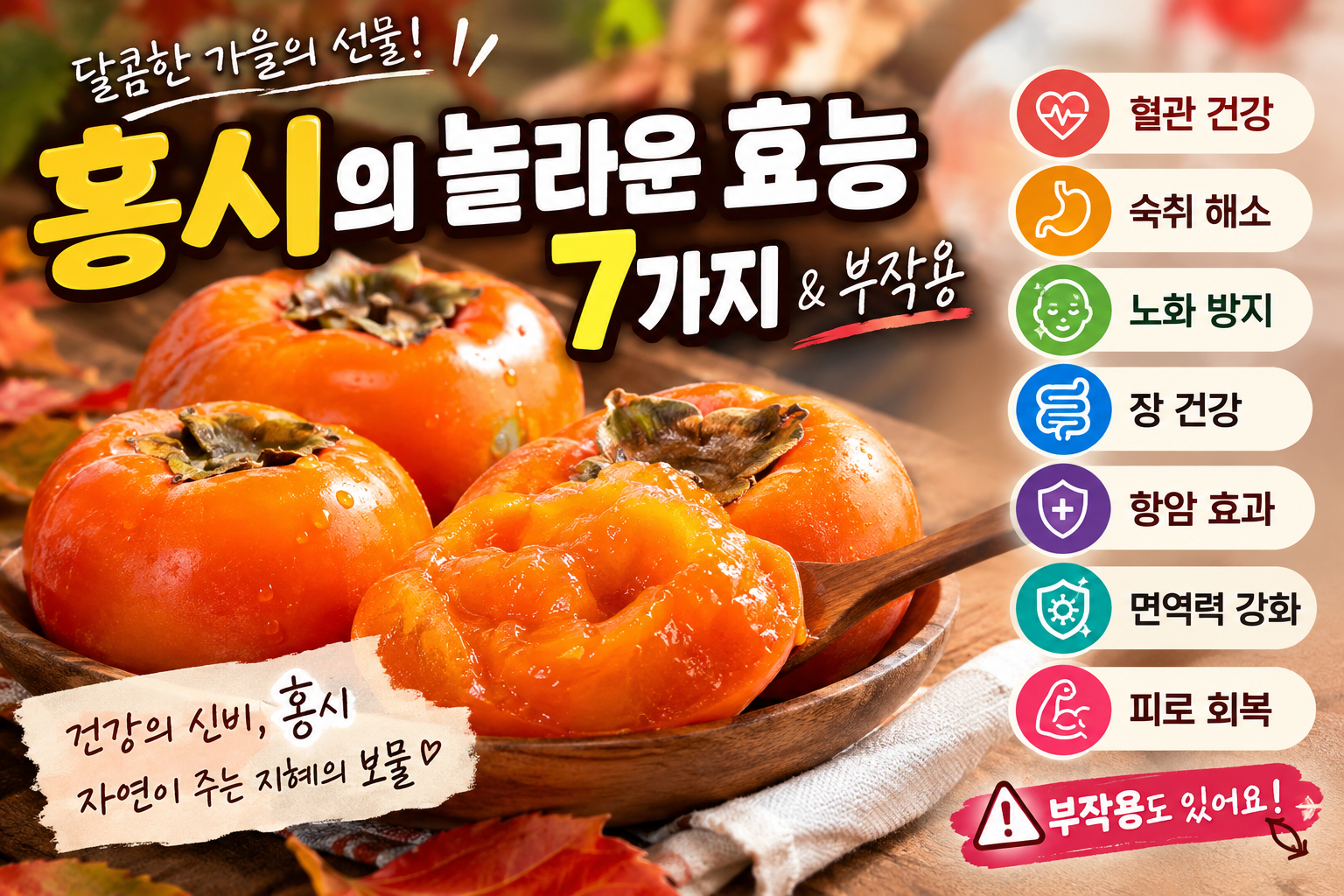 홍시 효능