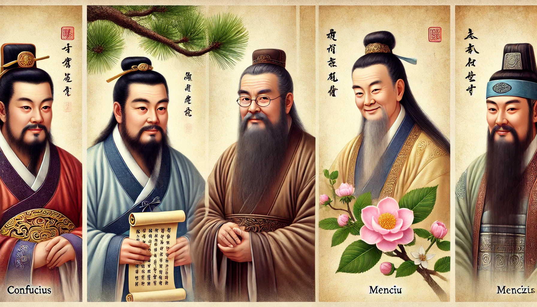 공자, 노자, 맹자가 본 인간 본성의 차이