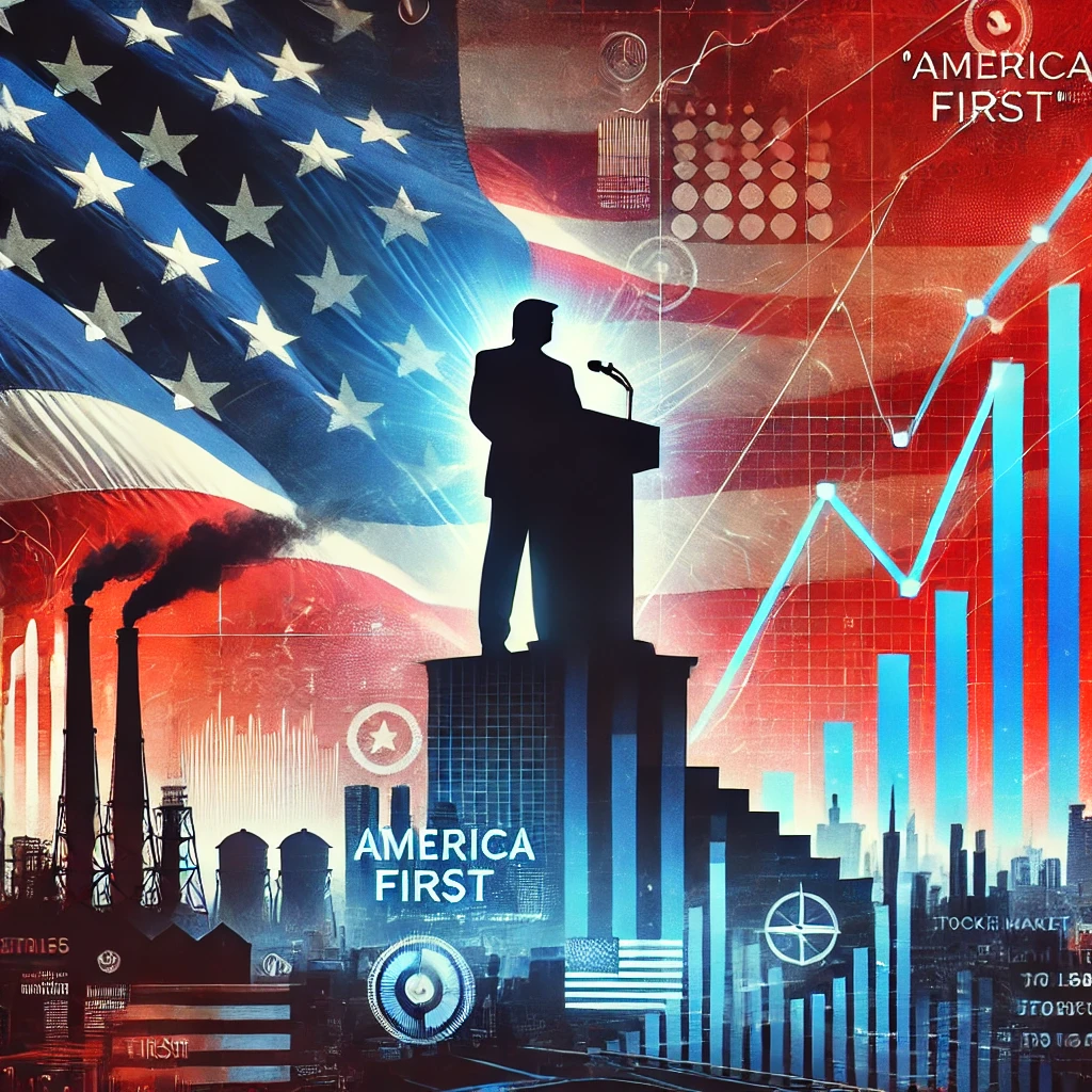 미국 우선주의(America First)를 상징