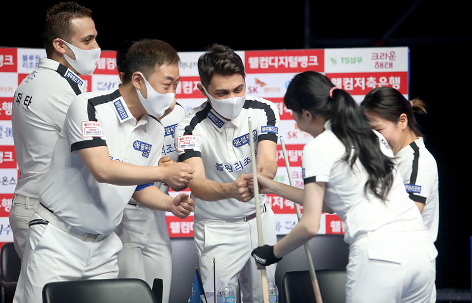 PBA 팀리그 순위 2위 - 프로당구팀 블루원 엔젤스