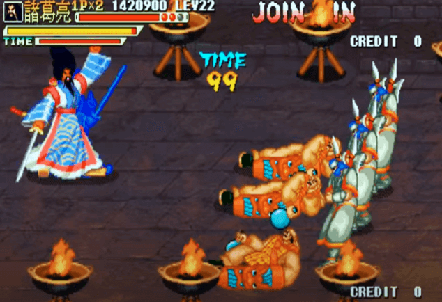 오락실 게임 삼국전기