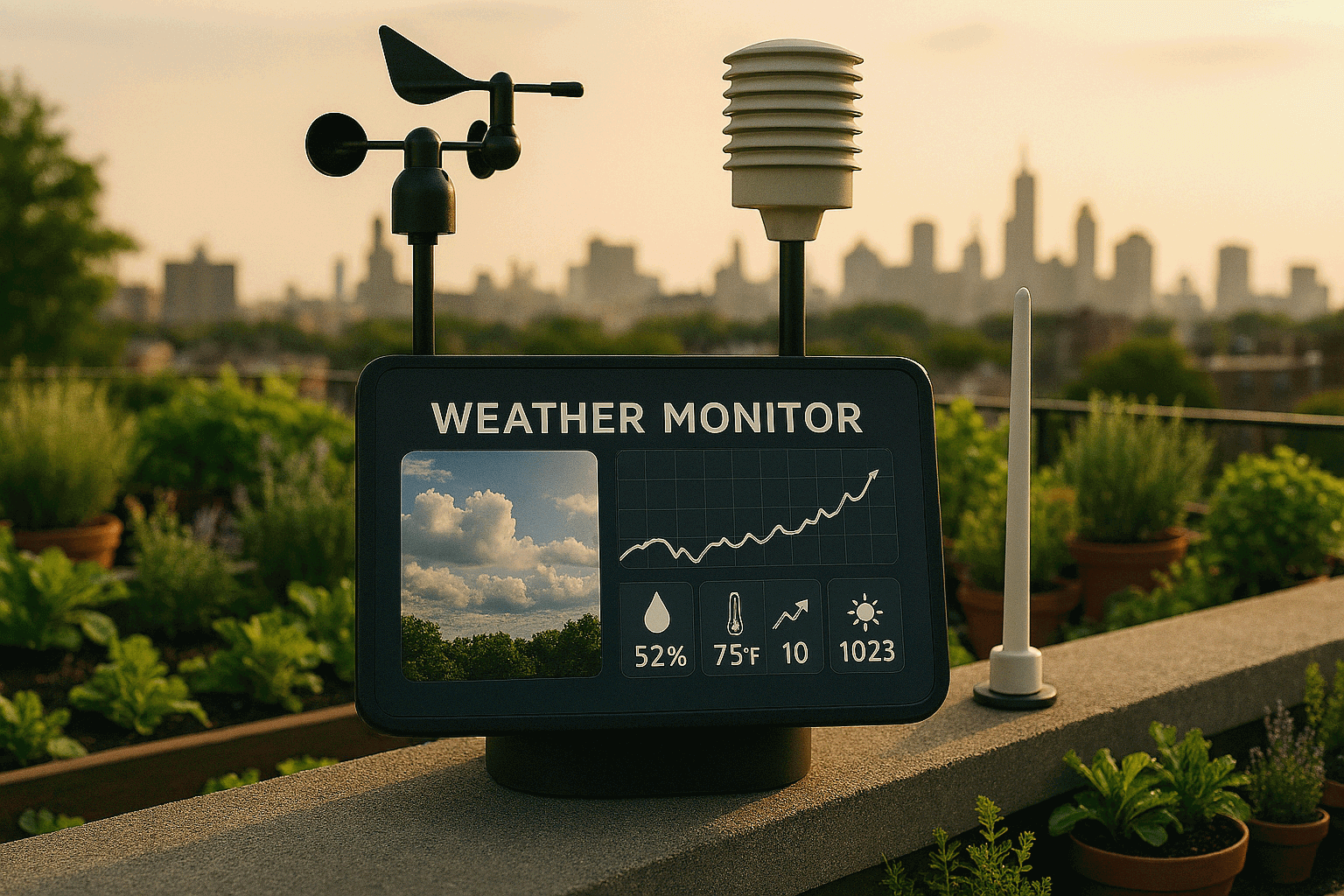 AI가 관리하는 완전 자동 옥상 텃밭 시스템