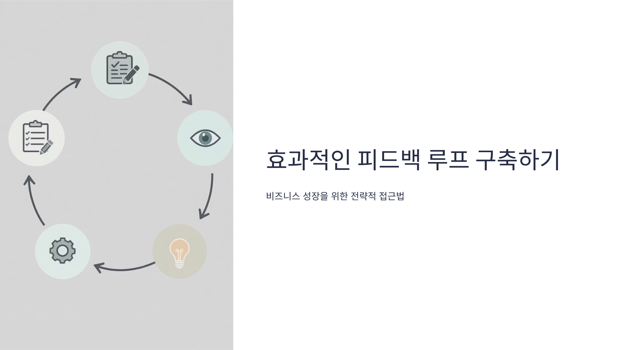 피드백 루프로 실무 성과 높이는 실전 가이드