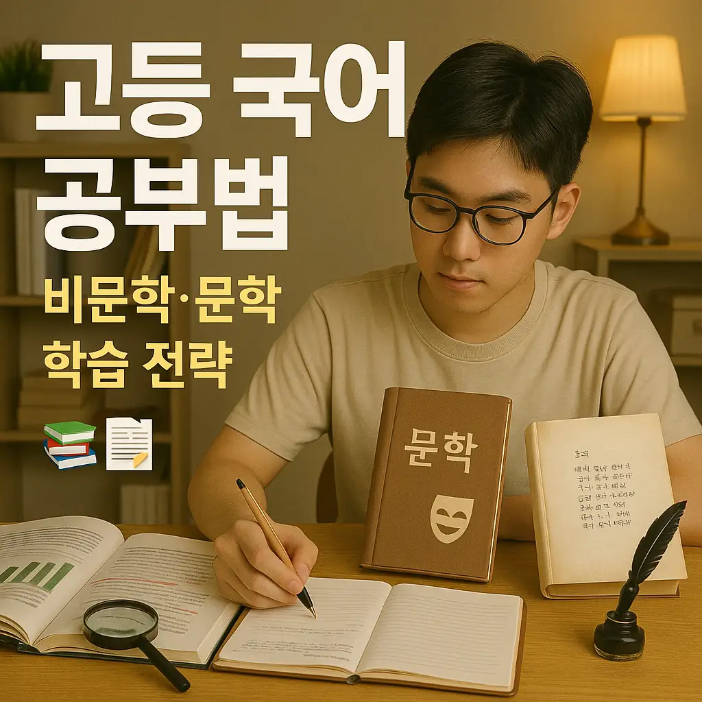 고등 국어, 막연함을 깨고 전략적으로 접근해요!