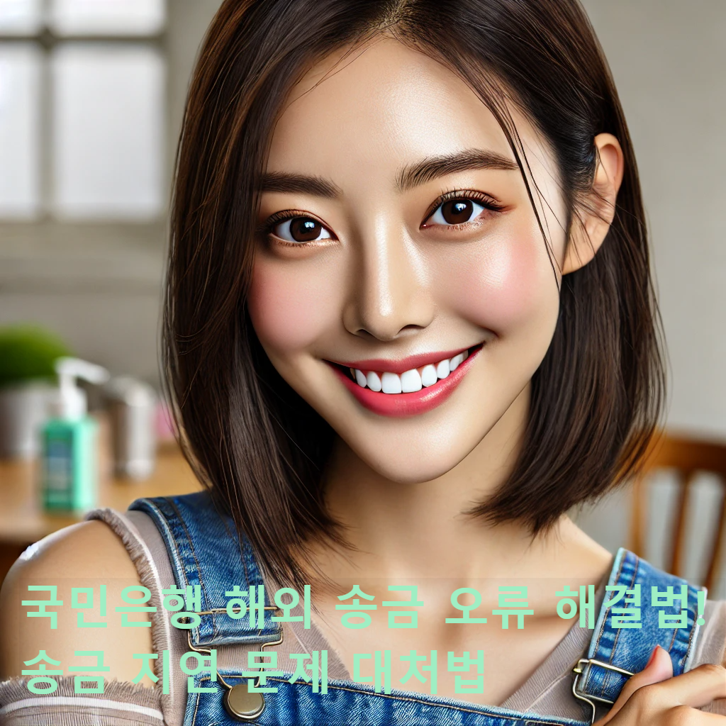 국민은행 해외 송금 오류 해결법! 송금 지연 문제 대처법