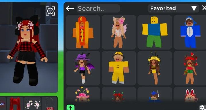 로블록스의 다양한 기능