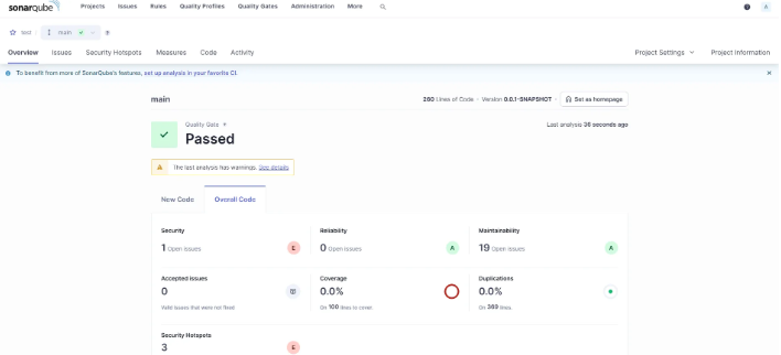 Docker로 Sonarqube 설치 및 실행(Spring & react.js + ts) - Java 분석 Docker로 Sonarqube 설치 및 실행(Spring & react.js + ts) - Java 분석