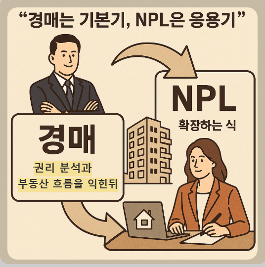 경매 기본기 익힌뒤 npl로 넘어가간다 관련 이미지