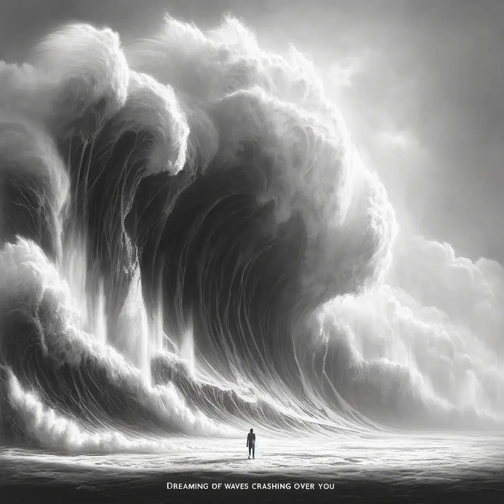 파도가 덮치는 꿈 해몽