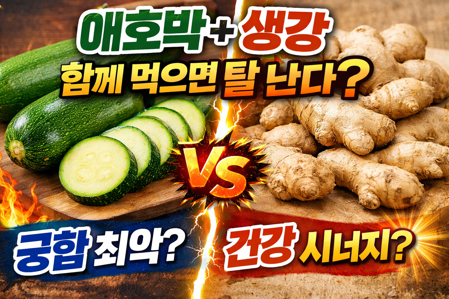 애호박+생강
