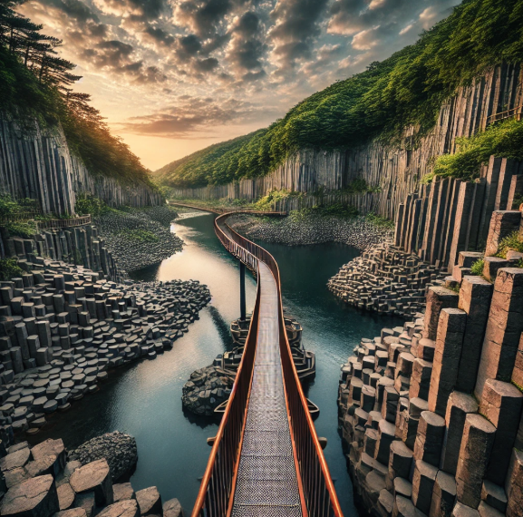 한탄강 주상절리길 사진