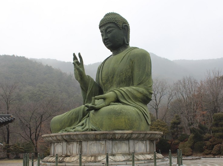 천안 태조산 불상 사진