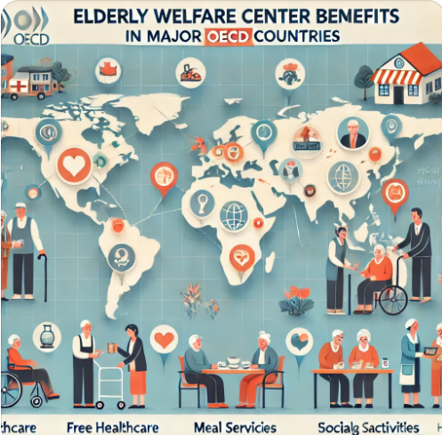노인복지관 혜택 비교 : 건강 및 재정, 사회적 교류, 복지 서비스 관련 사진