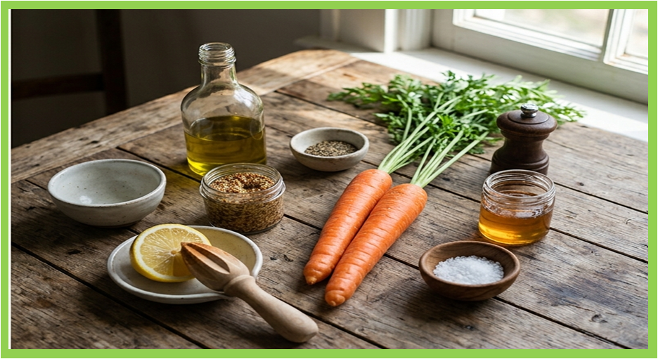 당근 라페 재료 이미지