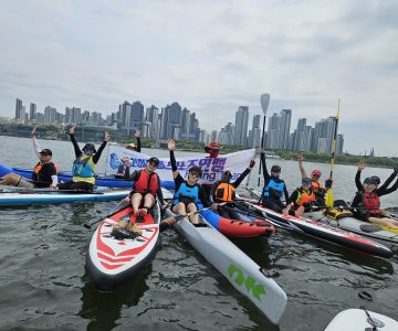한강에서 카약 GO ~ 패들보트 타 GO ~